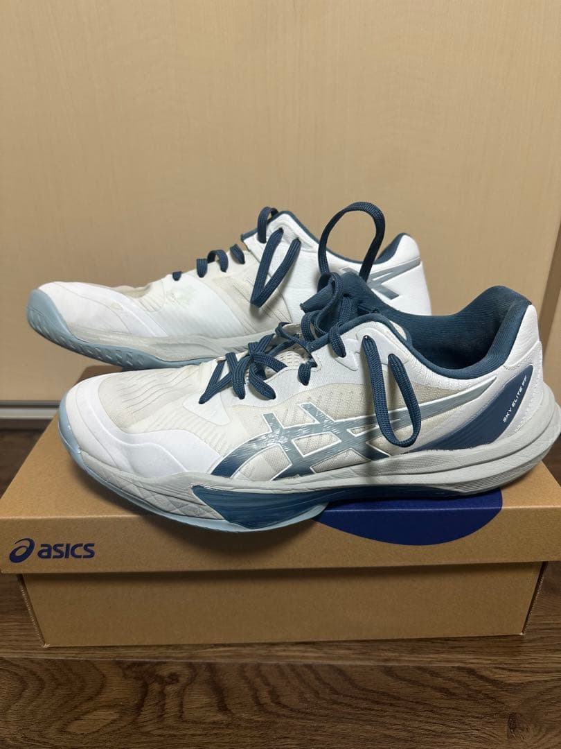 アシックス　スカイエリートff3 27.0cm ホワイト／ドルフィングレー