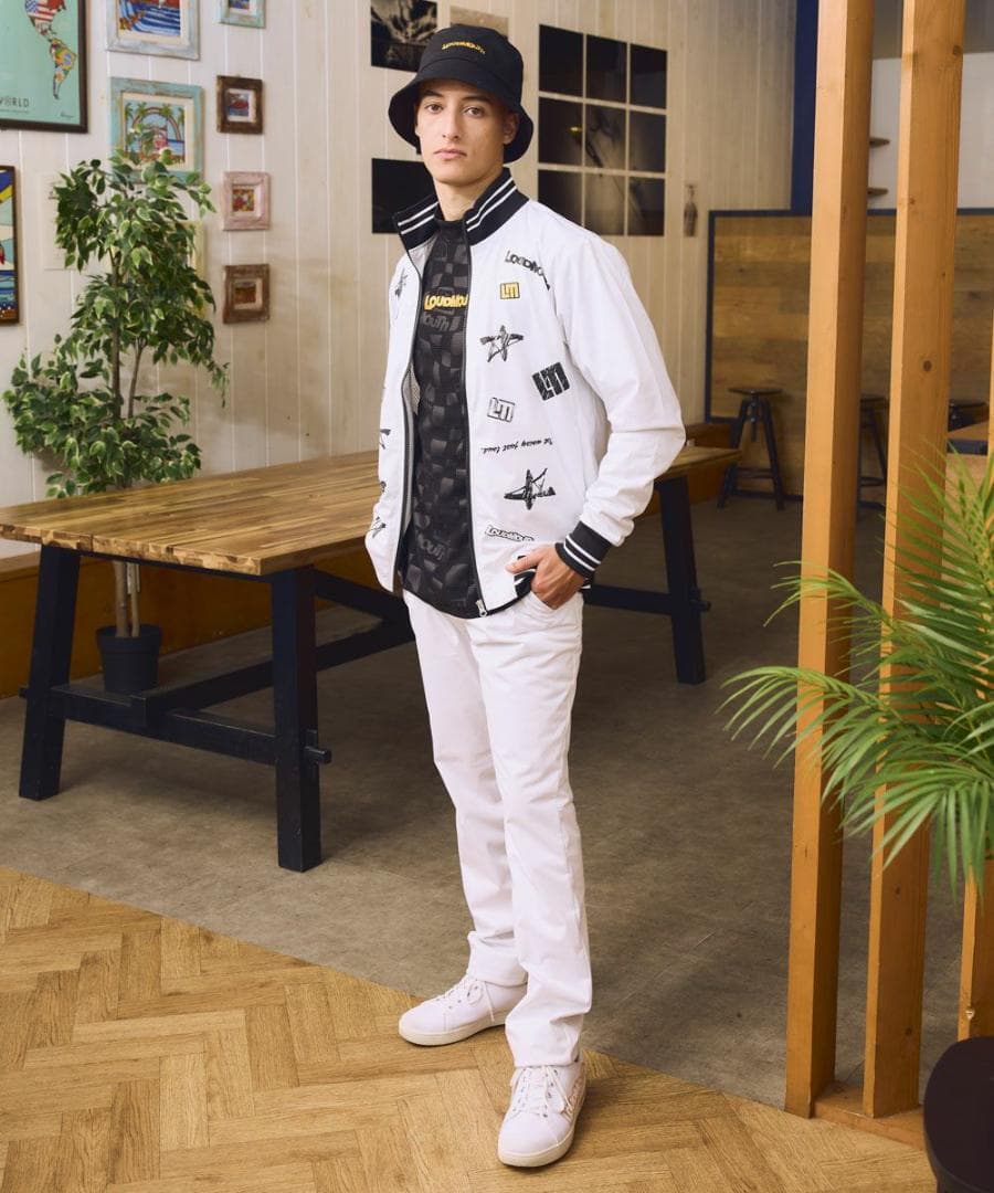 秋冬☆ラウドマウスゴルフ☆4WAYストレッチライトボンディングブルゾン