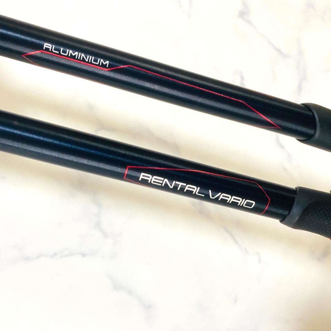 未使用】LEKI レキ RENTAL VARIO 伸縮式スキーポール ストック - メルカリ