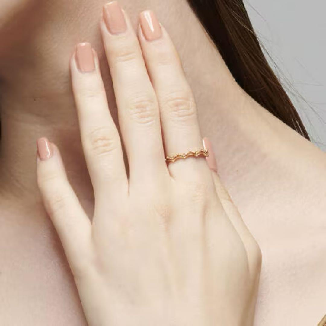 NOJESS】 Pocket Ring k10スカラップレース リング 13号 - メルカリ