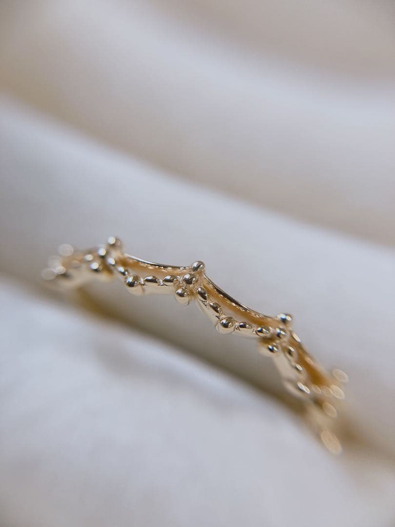 NOJESS】 Pocket Ring k10スカラップレース リング 13号 - メルカリ