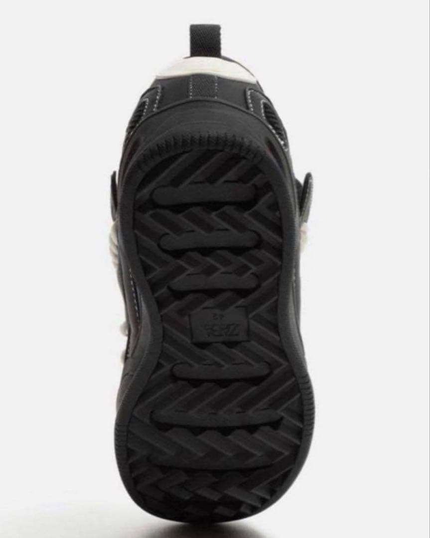 ZARA ザラ ロープディテール スケーター スニーカー 41 26.4cm