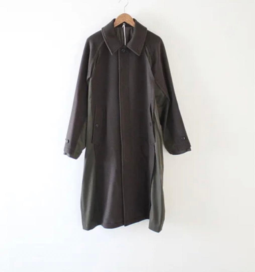 yoke BROKEN BAL COLLAR COAT 2 - メルカリ