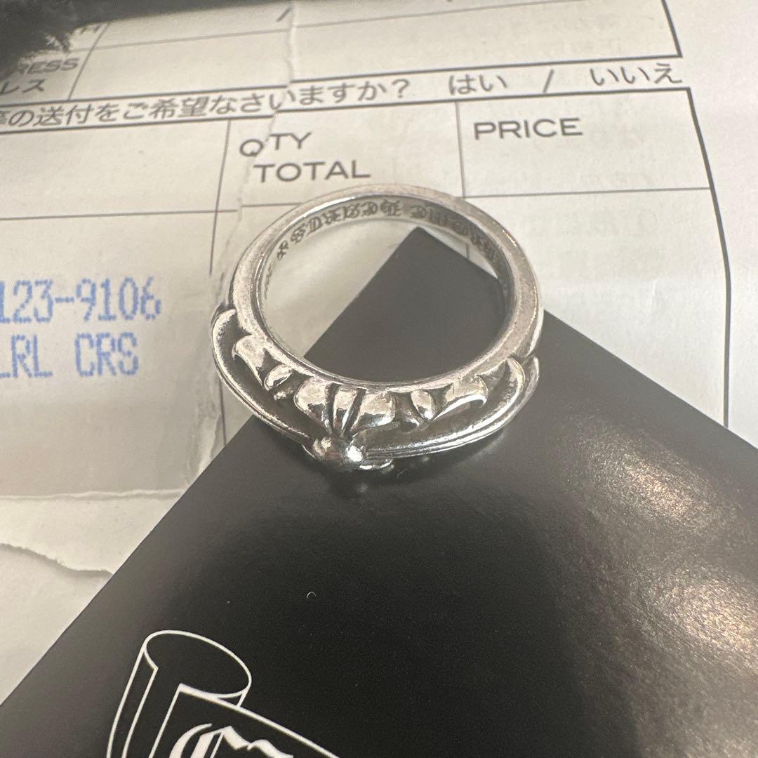 CHROME HEARTS BABY CLSC FLRL CRS リングUS6号 CHROME HEARTS（クロムハーツ） CHROME HEARTS BABY CLASSIC FLORAL