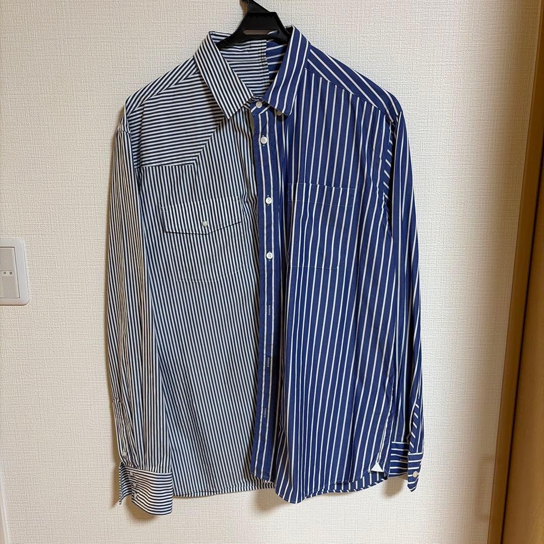 Sacai ドッキングシャツ sacai(サカイ) ニットドッキングシャツワンピースSCW-019 SCW-019