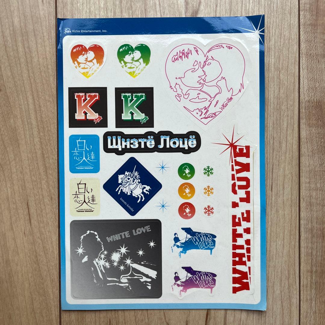 【新品未開封】 桑田佳祐「白い恋人達」非売品Tシャツ 白色黒色M おまけ付き