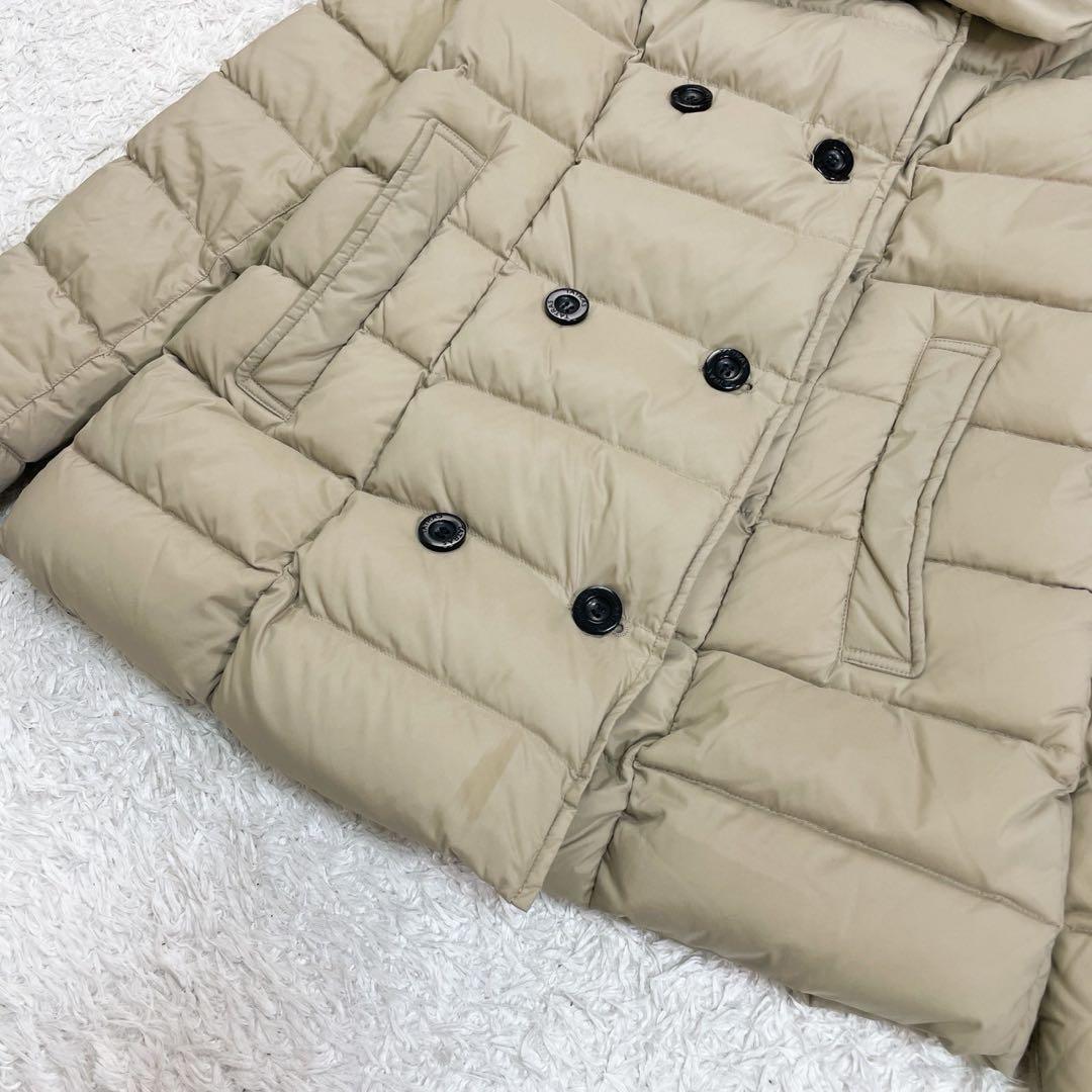 未使用級 タトラス ロレンツァーナ ミドル丈 ダウン ベージュ ダブル