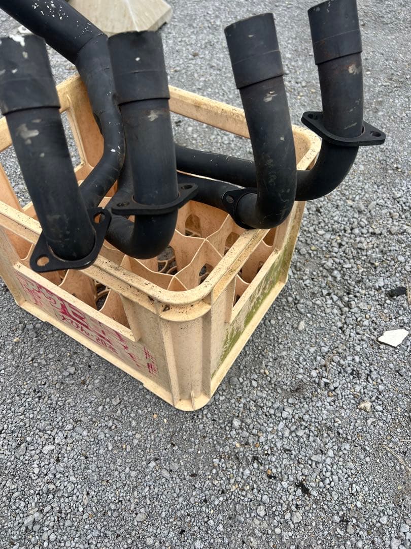 CB400Fアルファレーシングマフラー当時物 - メルカリ