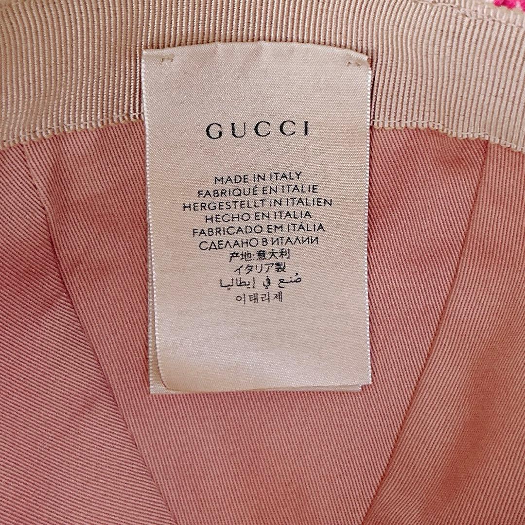 美品✨現行グッチ フローラル FLORAL PRINT HATキャップボタニカル