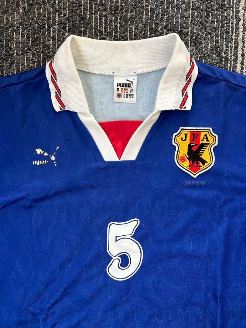 サッカー日本代表オーセンティックユニフォーム 1997年 フランス