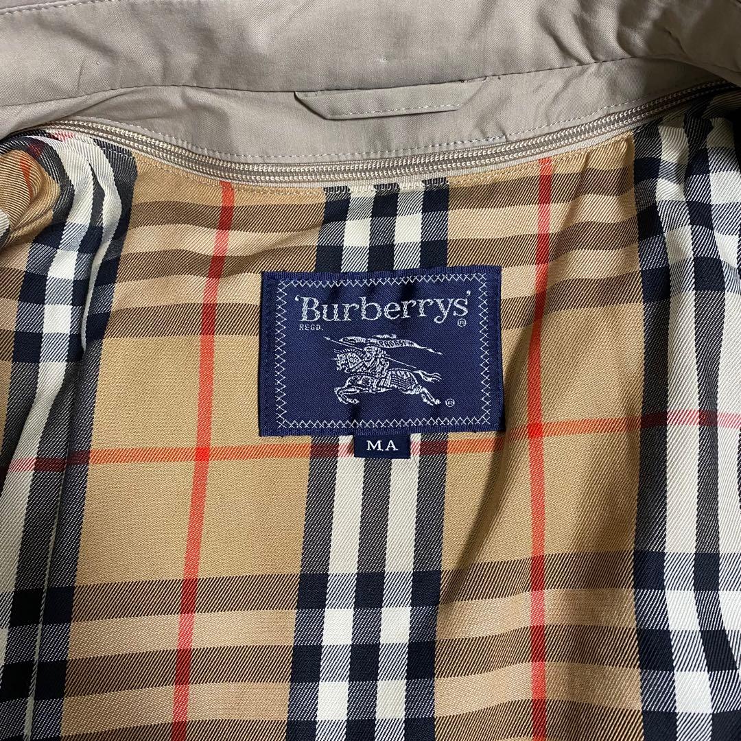バーバリー ステンカラーコート ノバチェック ダウンライナー ベージュ