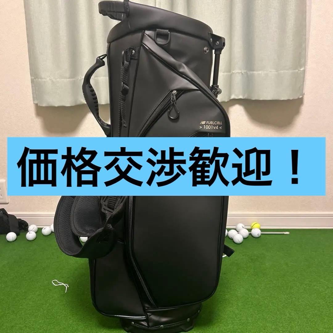 New Balance ニューバランス キャディバッグ ゴールドロゴ スタンド New Balance Golf（ニューバランスゴルフ） ニューバランス 2023