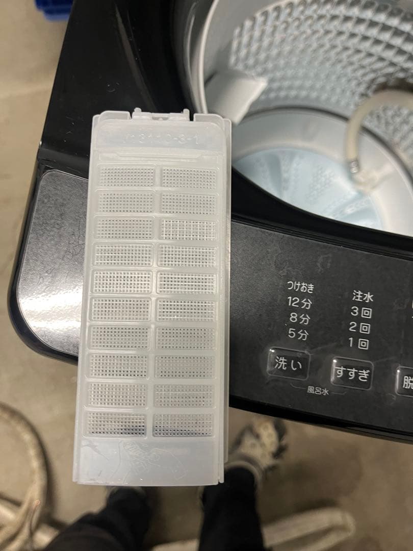 ほぼ未使用 Haier 2025年製最新モデル 洗濯機 5.5kg 風乾燥搭載T