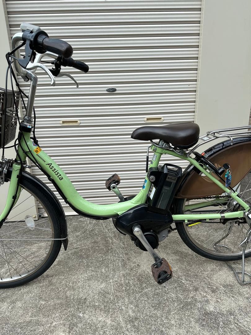 ブリヂストン Assista 26型　電動自転車　12.3AH