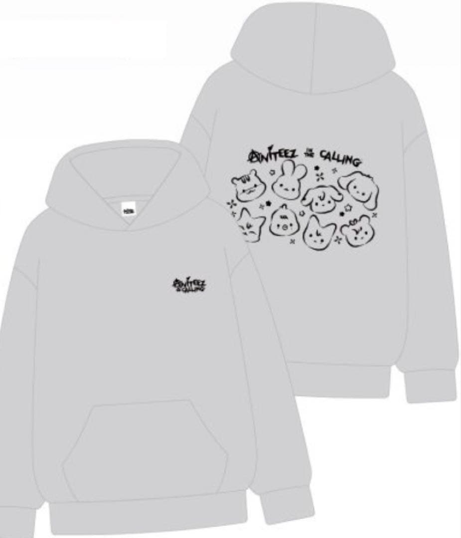 ATEEZ ANITEEZ IN THE CALLING フーディパーカー