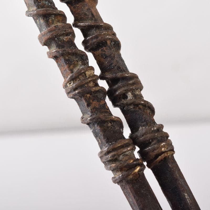 茶道具 内藤四郎作 古鉄 火箸 二種二組 共箱 C 7511 - メルカリ