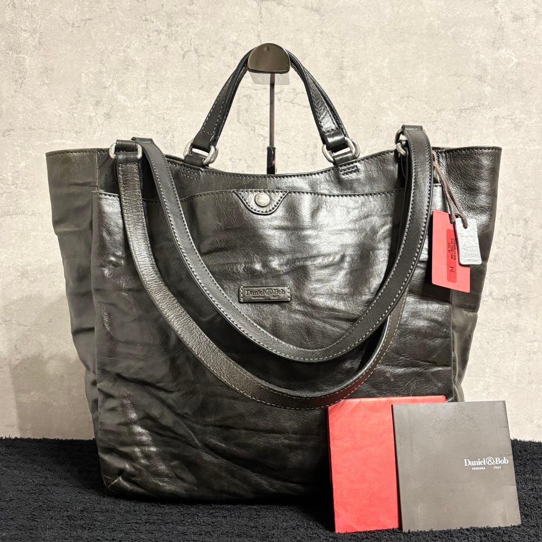 美品 ダニエル＆ボブ チェルカトーレ ローディー ブラック 2way 肩掛け
