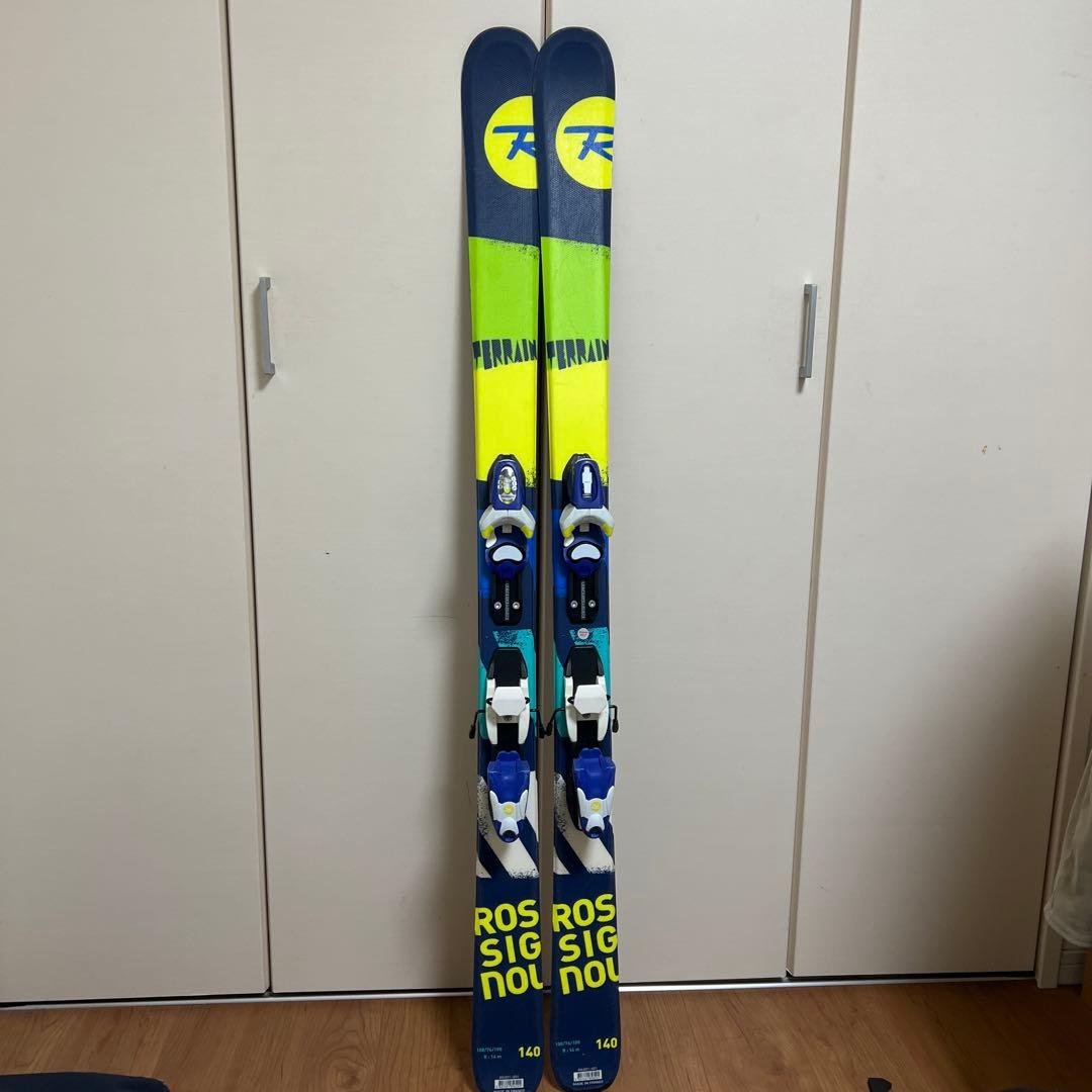 ROSSIGNOL スキー板 140cm バインディング付き - メルカリ
