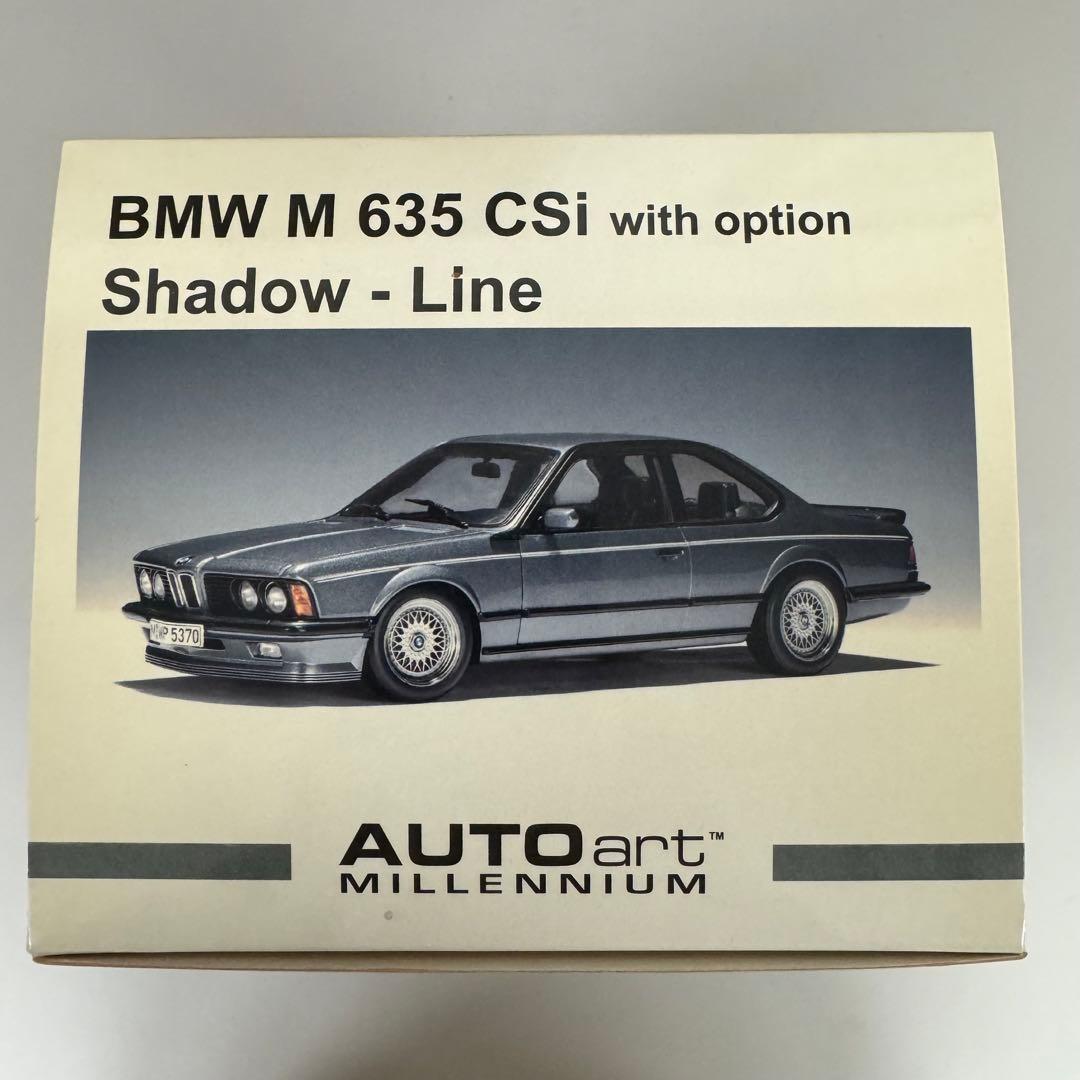 【新品】オートアート BMW M635 CSi Shadow-Line 1/18