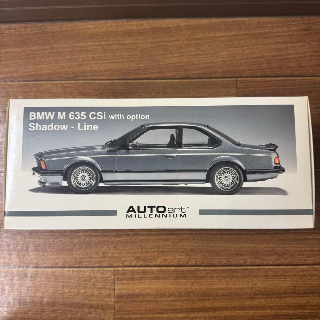【新品】オートアート BMW M635 CSi Shadow-Line 1/18