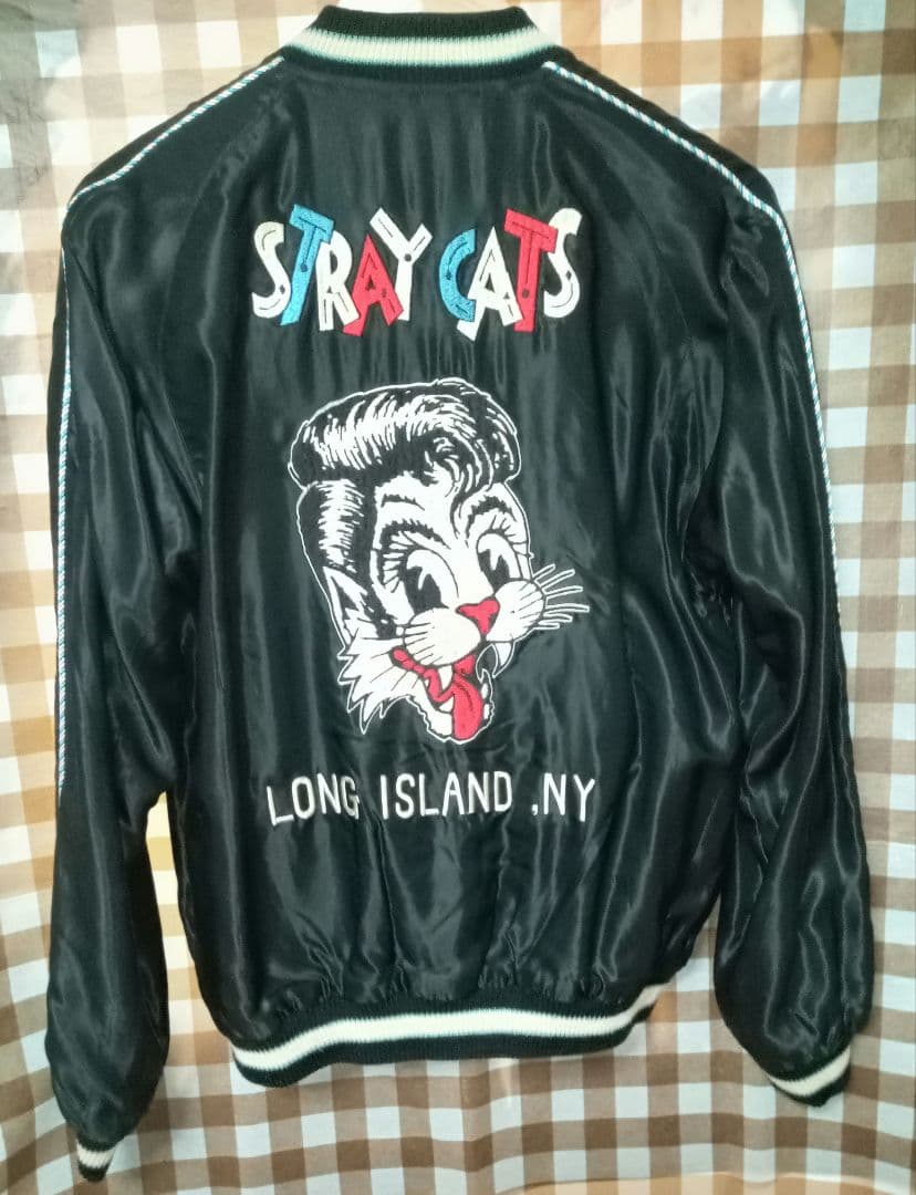 美品 テーラー東洋 リバーシブルスカジャン StrayCats ストレイ
