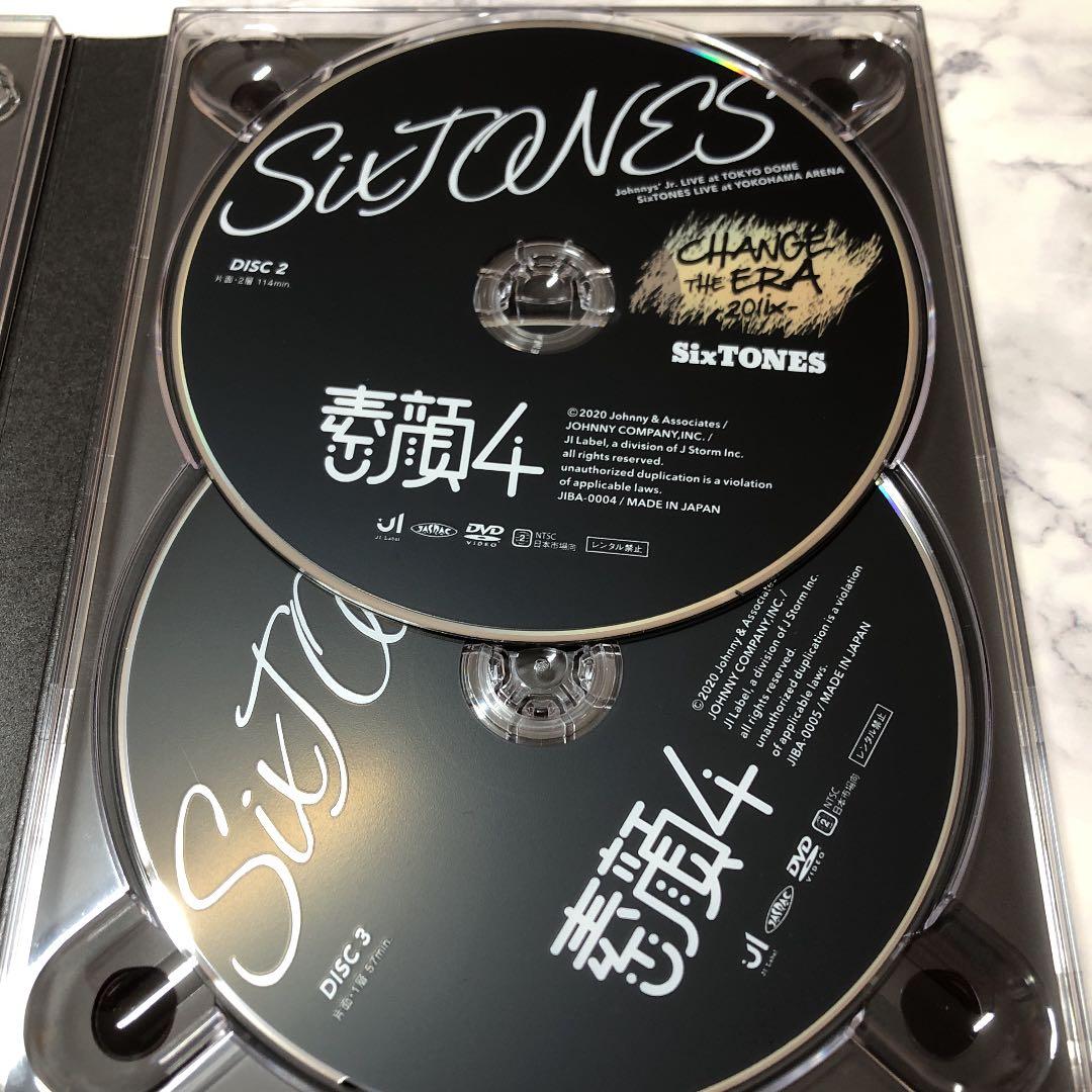 【正規品:限定品】素顔4 SixTONES盤 DVD