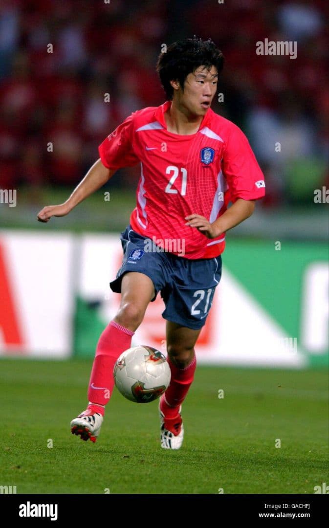 02-03 韓国代表 朴智星 NIKEオフィシャルユニフォーム - メルカリ