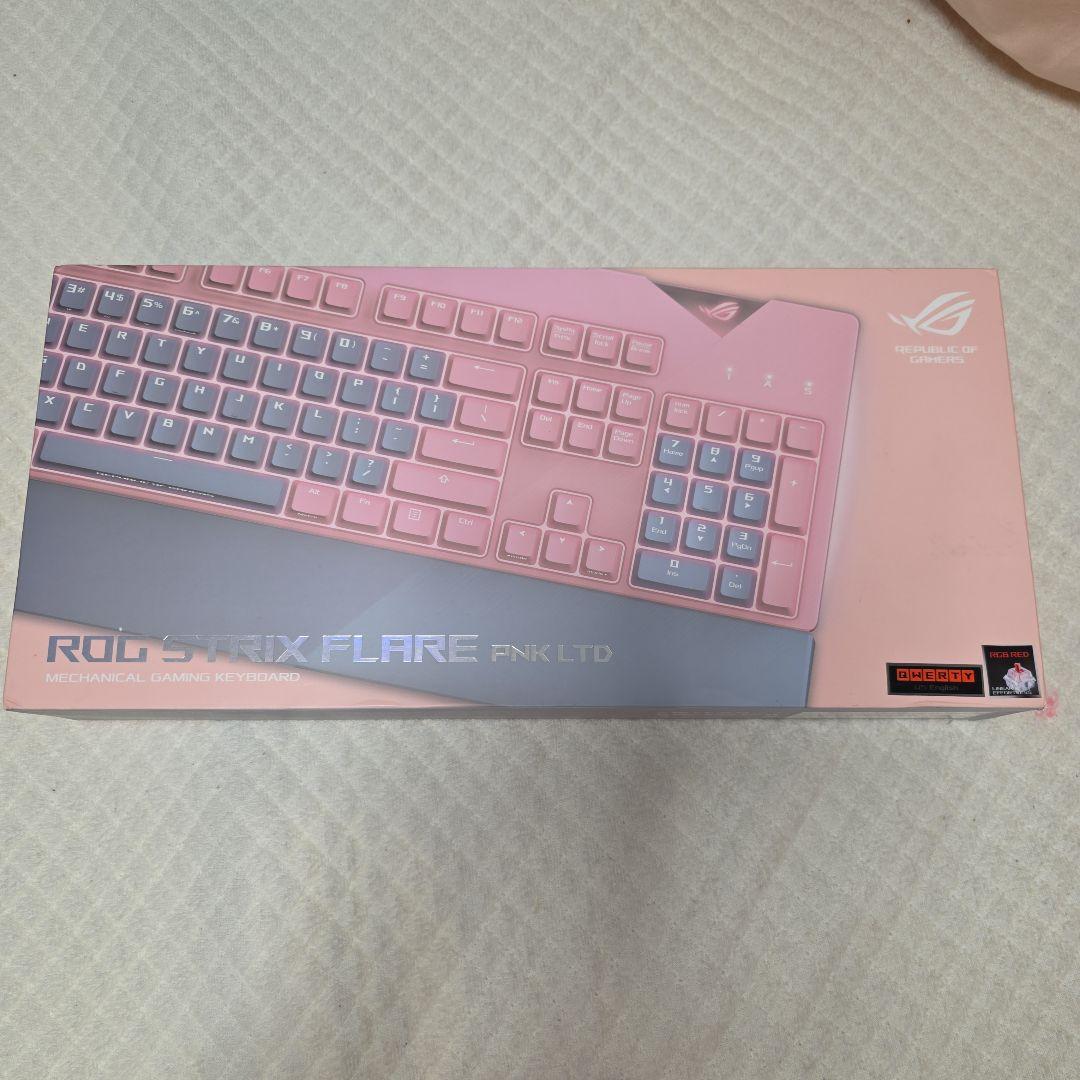 ROG Strix Flare PNK-LTD RGB キーボード Asus ROG Strix Flare PNK LTD RGB, Cherry MX Brown, Customizable