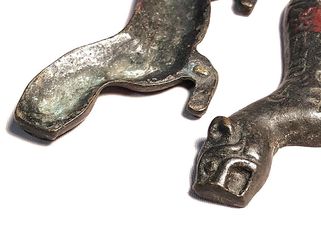 虎形割符 明～清朝期 】 倣古春秋戦国時代兵符 中華古玩 - メルカリ