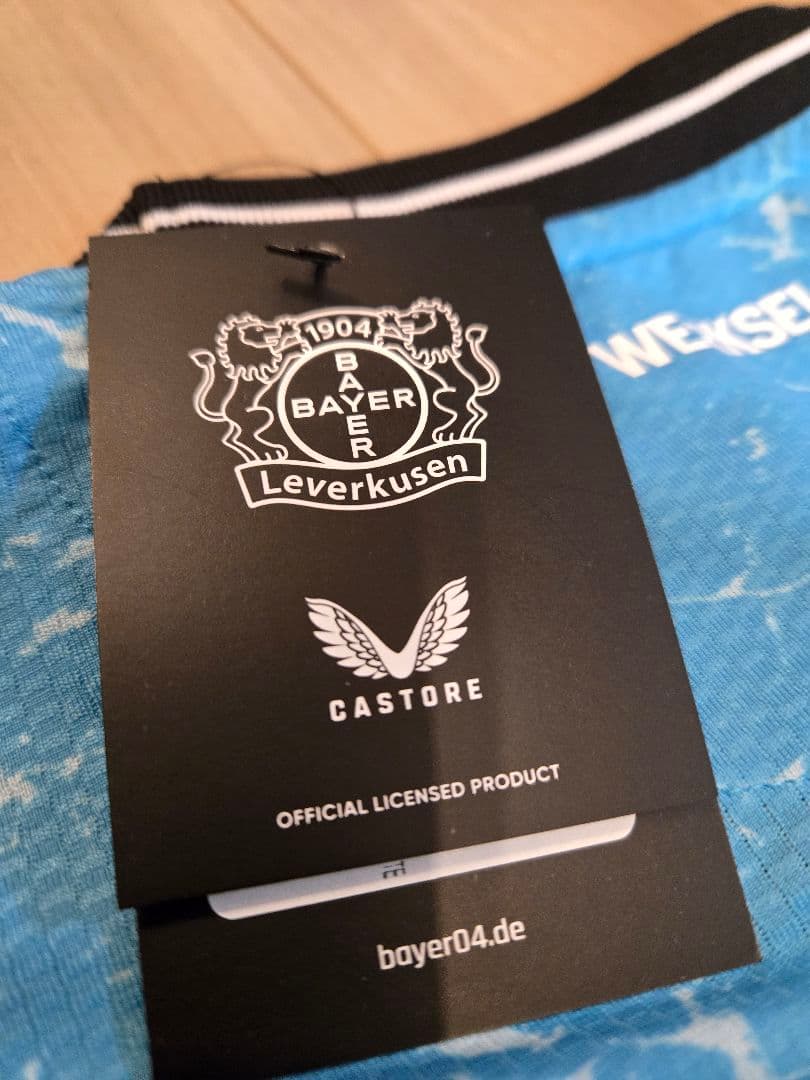 レバークーゼン オーセンティック3rdユニフォーム - メルカリ