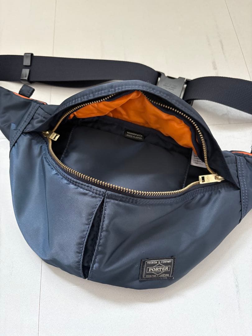 PORTER TANKER WAIST BAG アイアンブルー サイズS - メルカリ