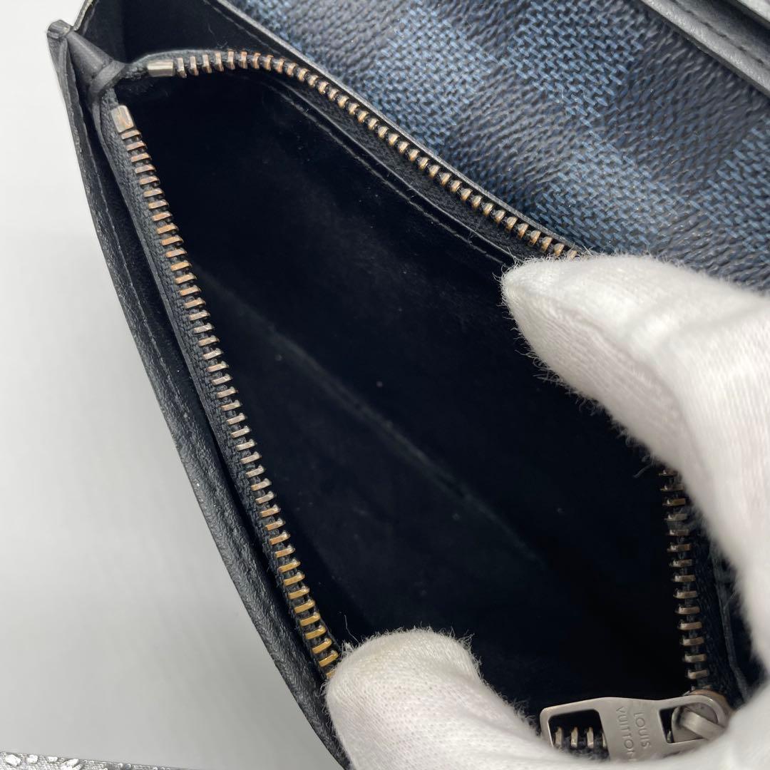 ルイヴィトン ダミエコバルト ブラザ 長財布w8 - メルカリ