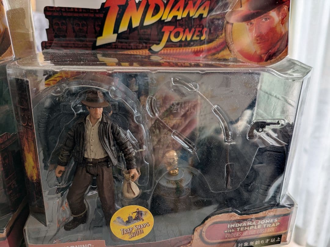 絶版　インディ・ジョーンズ　ハスブロ社　未使用未開封フィギュア5個おまとめ