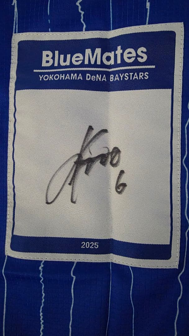 森敬斗BlueMates直筆サイン入りユニ Lサイズ - メルカリ