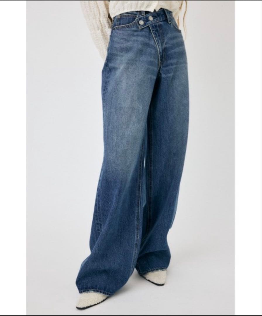 メープル様　moussy CROSS WAIST WIDE STRAIGHT Cross Waist Wide Straight – MOUSSY