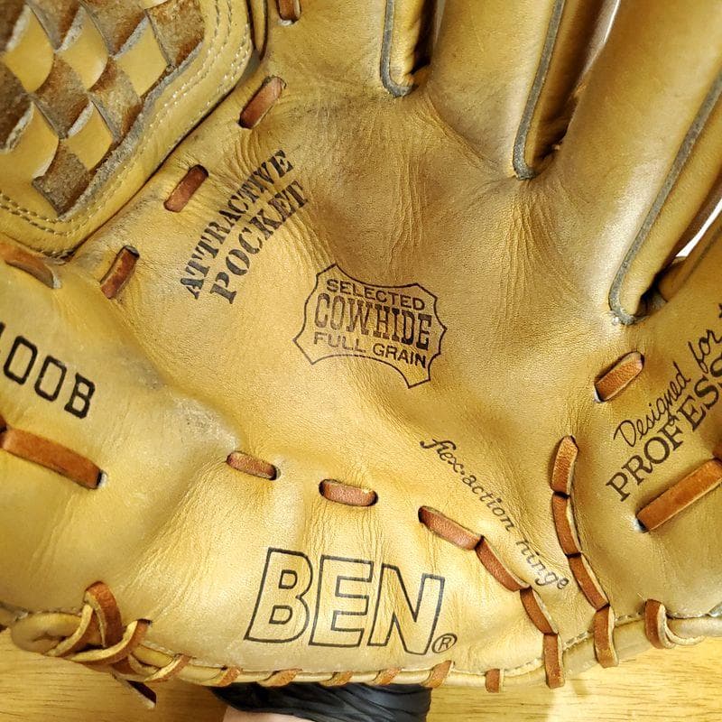 ベンゼネラル BEN GENERAL 中畑清 真弓明信 山本和之 軟式グローブ