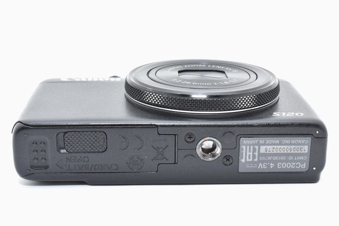 Canon Powershot S120 デジタルカメラ 本体と充電器付き - メルカリ