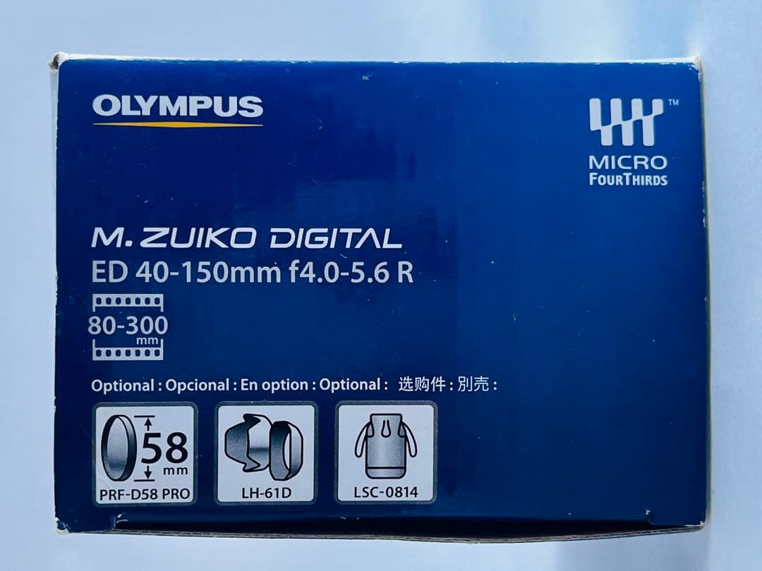 レンズ(ズーム) M.ZUIKO DIGITAL ED 40-150mm F4.0-5.6 R