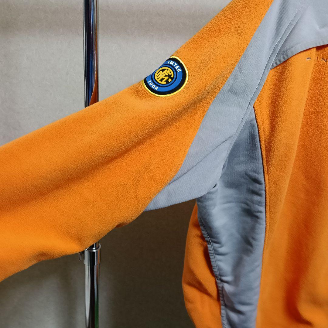 超美品】インテルミラノ Y2K 2000s フリースジャケット オレンジ M