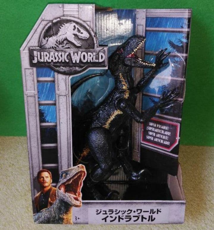 ジュラシックワールド　ロストワールド　フィギュア　インドラプトル　アメトイ ジュラシックワールド ロストワールド フィギュア インドラプトル