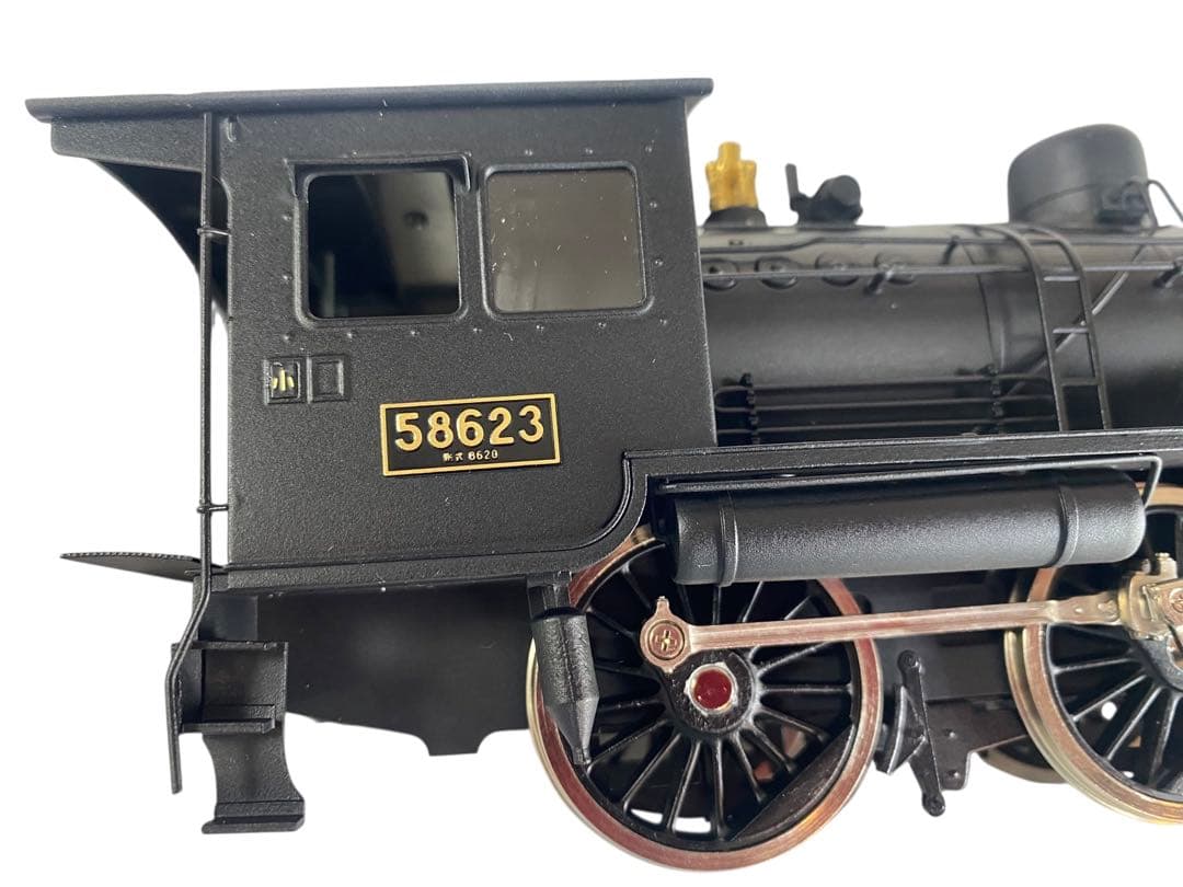 58623 蒸気機関車 黒色　模型　500台限定品　金属製