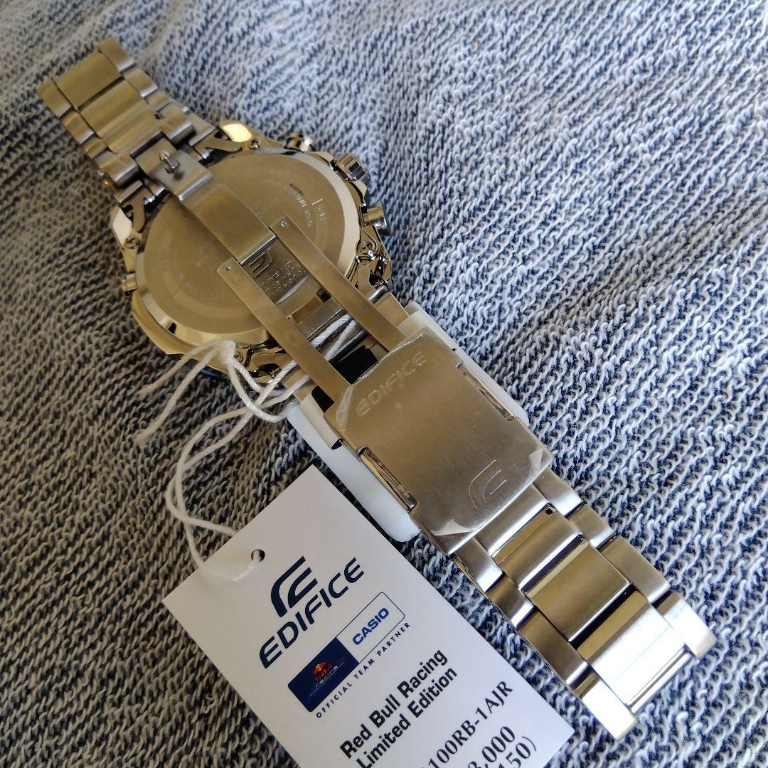 カシオ エディフィス レッドブル腕時計 コラボ 限定 ソーラー電波