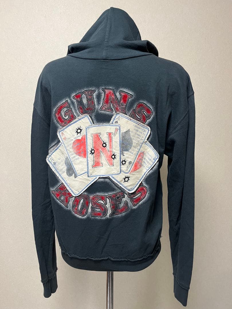 超希少❗️GUNS N' ROSESガンズアンドローゼズ　フーディー　パーカー