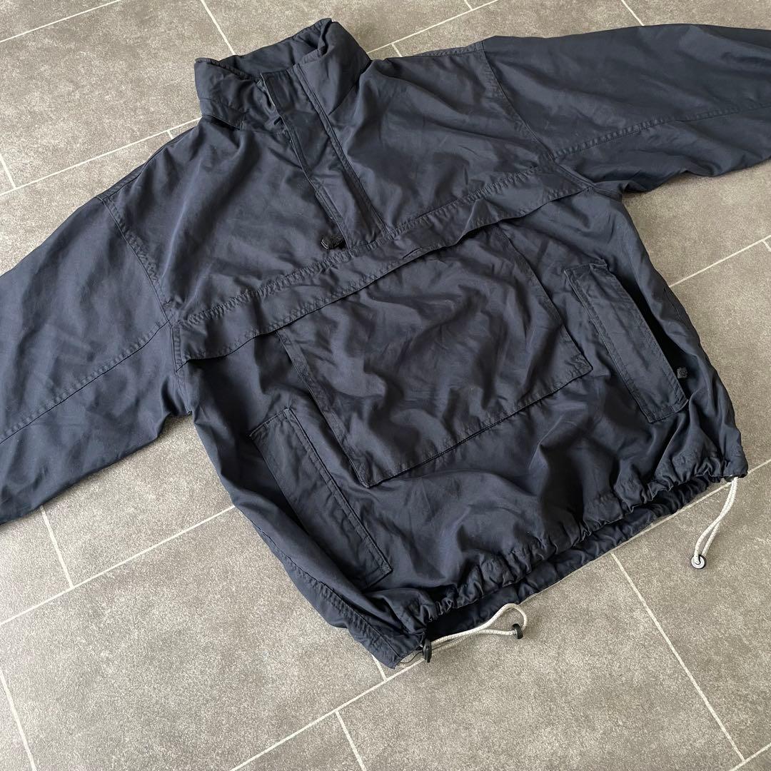OLD GAP ハーフジップ アノラック 紺 M テック系 00s 古着 - メルカリ