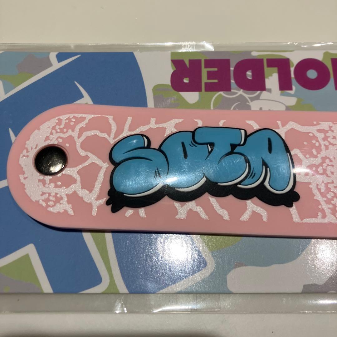 M*9様 BE FIRSTオンラインくじ タオルホルダーとフォトカード ソウタセ