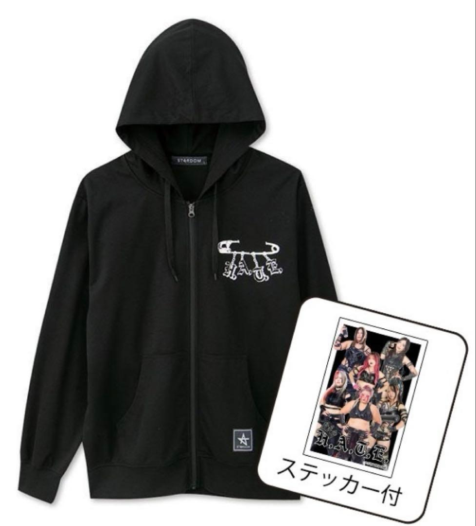 LL スターダム 上谷沙弥 ジップパーカー ジョガーパンツ ステッカ、他L