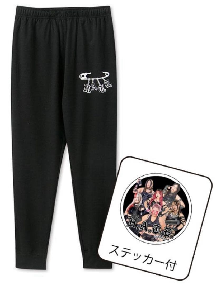 LL スターダム 上谷沙弥 ジップパーカー ジョガーパンツ ステッカ、他L