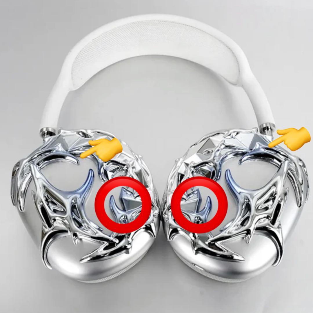 Apple AirPods Max カバー ケース y2k 韓国 青 アクセサリ - メルカリ