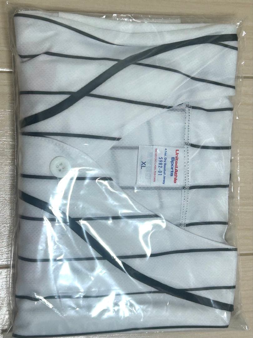 ねぐせ。グッズ　”スーパー愛し隊！”ユニフォーム（べースボールシャツ）XL