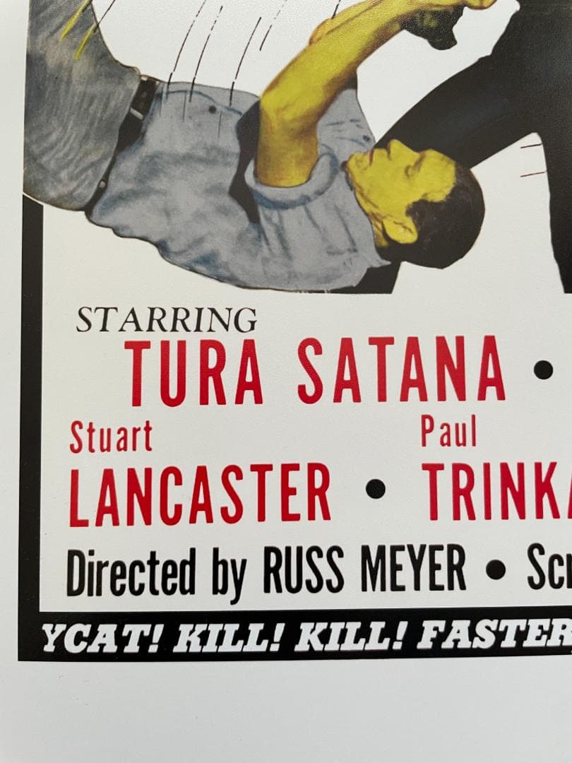 海外ポスター『Faster, Pussycat! Kill! Kill! 』#2 - メルカリ